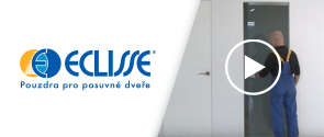 ECLISSE ČR, s.r.o. - instalace celoskleněných dveří s příslušenstvím VITRO a držák s výřezem